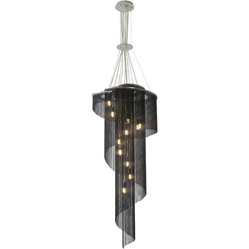 Canada 23.6 inch Black Chain Chandelier Ceiling Light